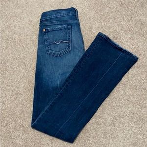 Size 26 Bootcut 7 for all mankind Jeans